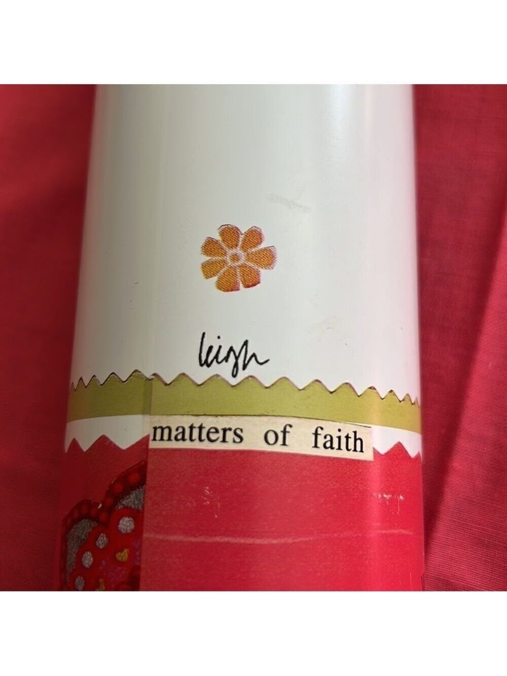 Leigh Standley Stainless Steel water bottle, vintage design - Picture 4 of 9